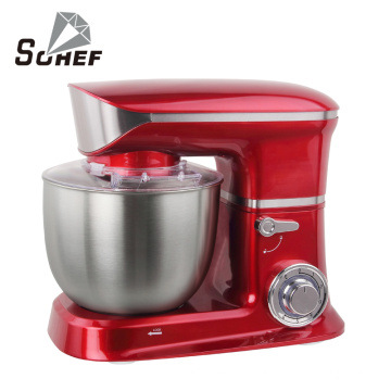 Table top 6-speed heavy duty kitchenaid dough mixer electric cake dough planetary mixer machine